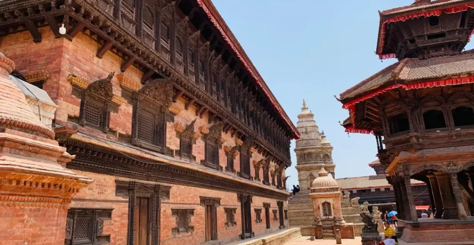 55 window palace Bhaktapur