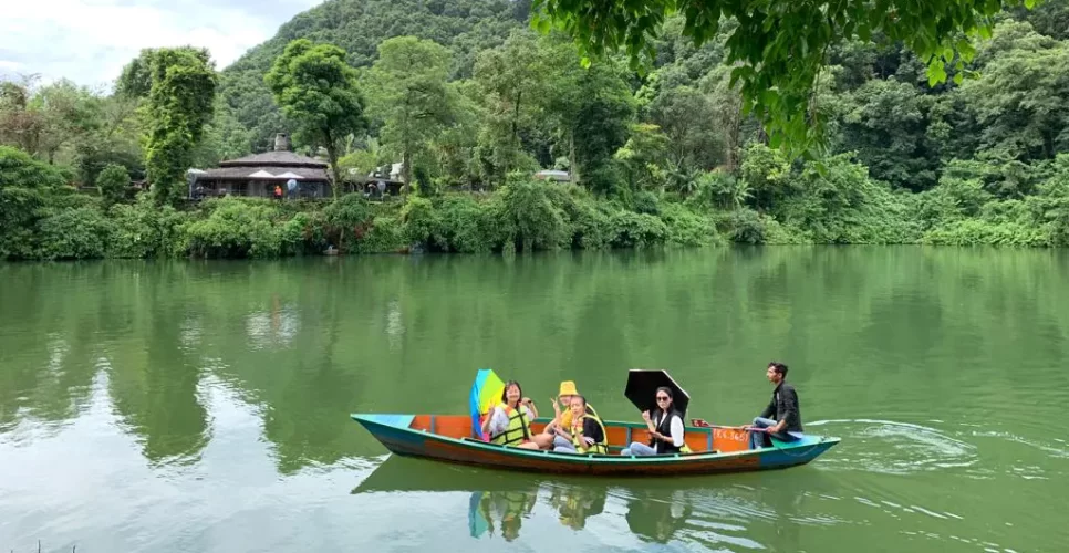 Boating at Phewa Lake