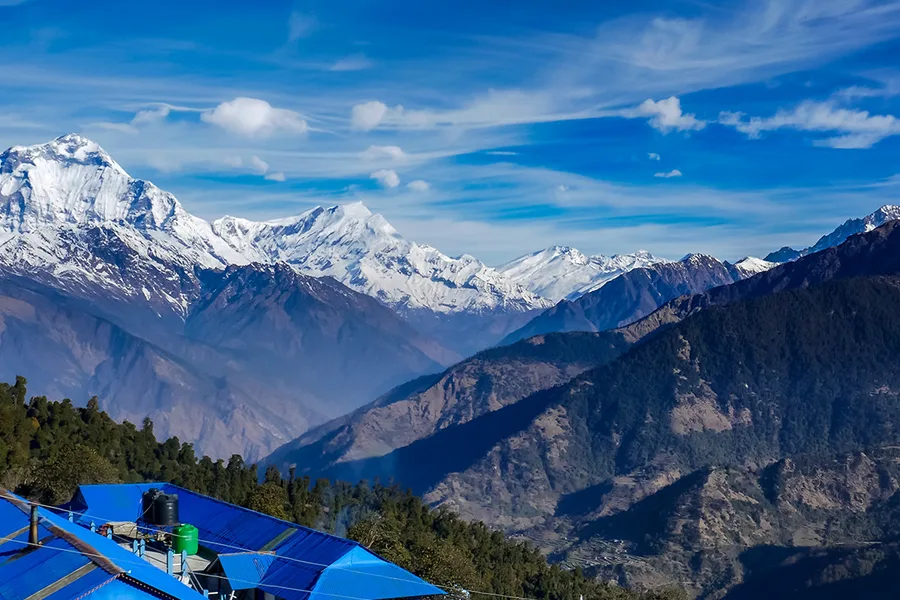 Ghorepani Himalayas