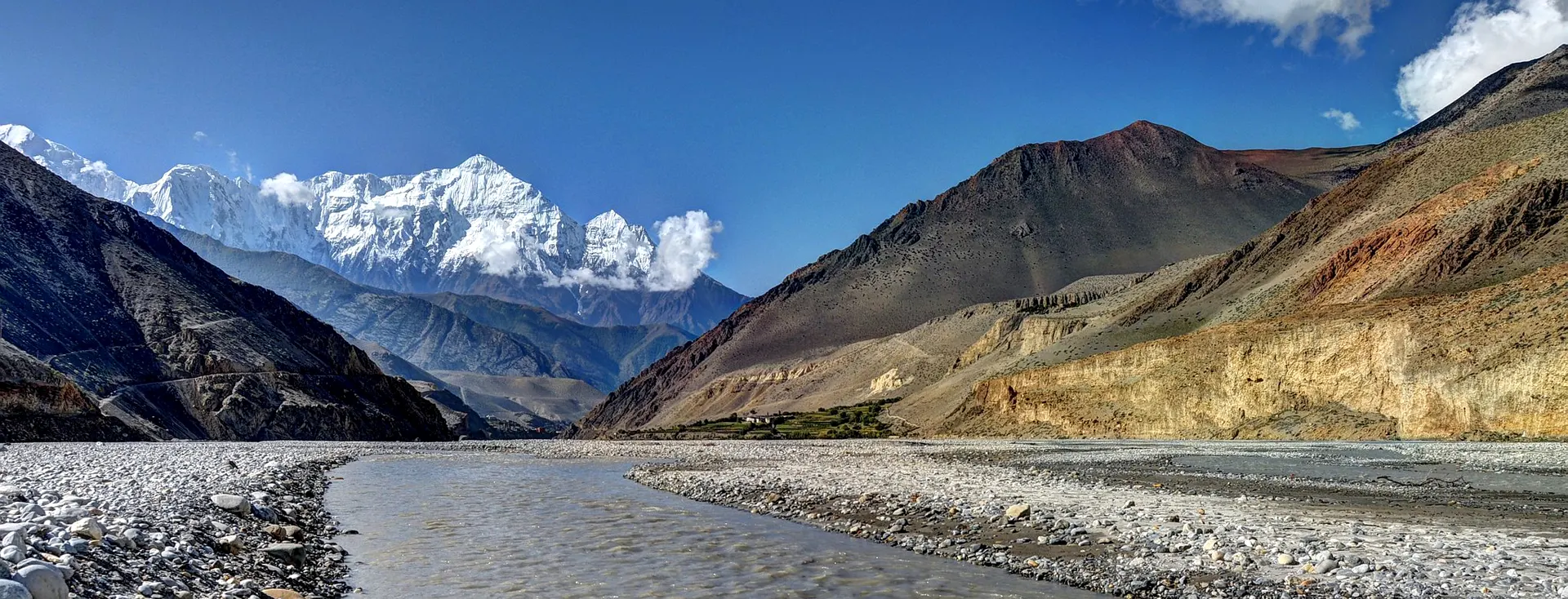 Kali Gandaki with Kagbeni and Nilgiri