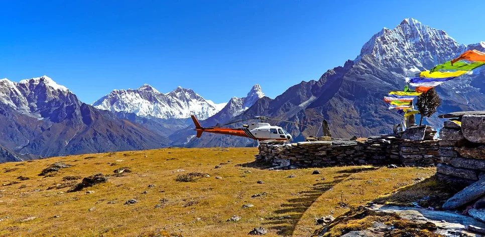 Everest base camp helicopter tour - 4 hours